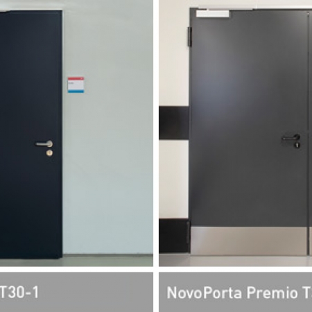 NovoPorta Premio T30 fire resistant doors (EI2 30)