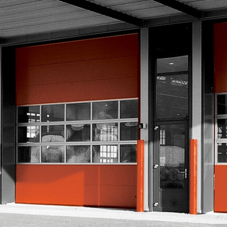 Thermo 40 mm industrial sectional doors