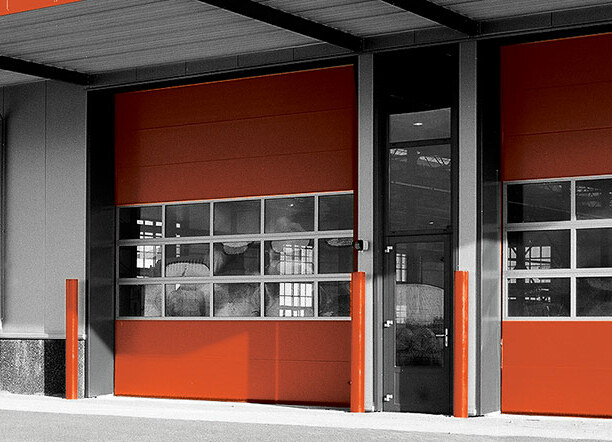 Thermo 40 mm industrial sectional doors